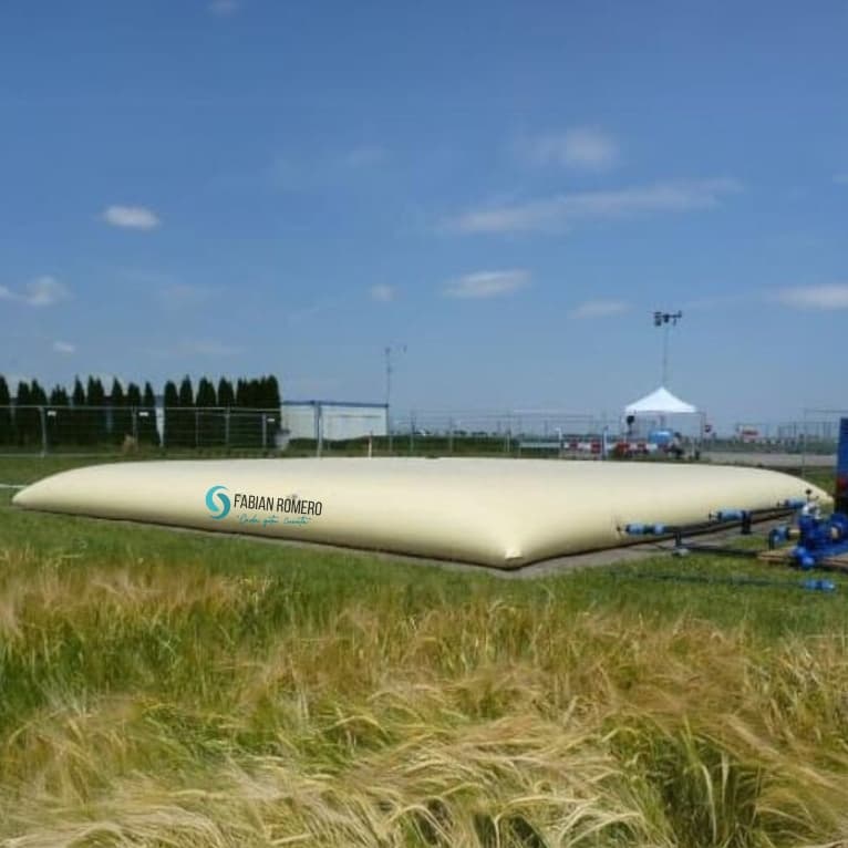 Depósito flexible para agua potable de 1.000 litros